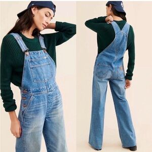Wrangler x Free people Overalls with Button Details